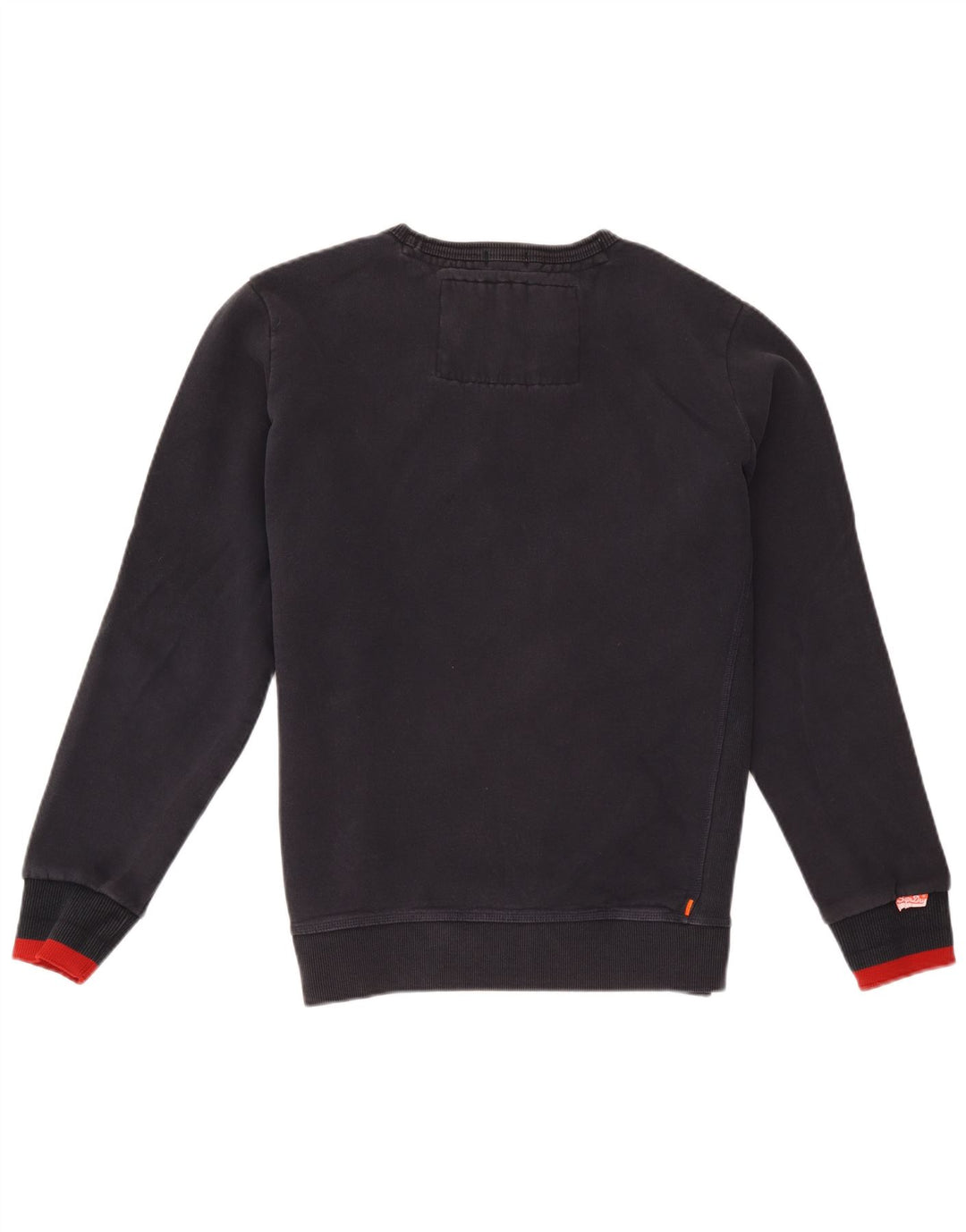 Superdry Herren-Sweatshirt-Pullover 2XL aus schwarzer Baumwolle