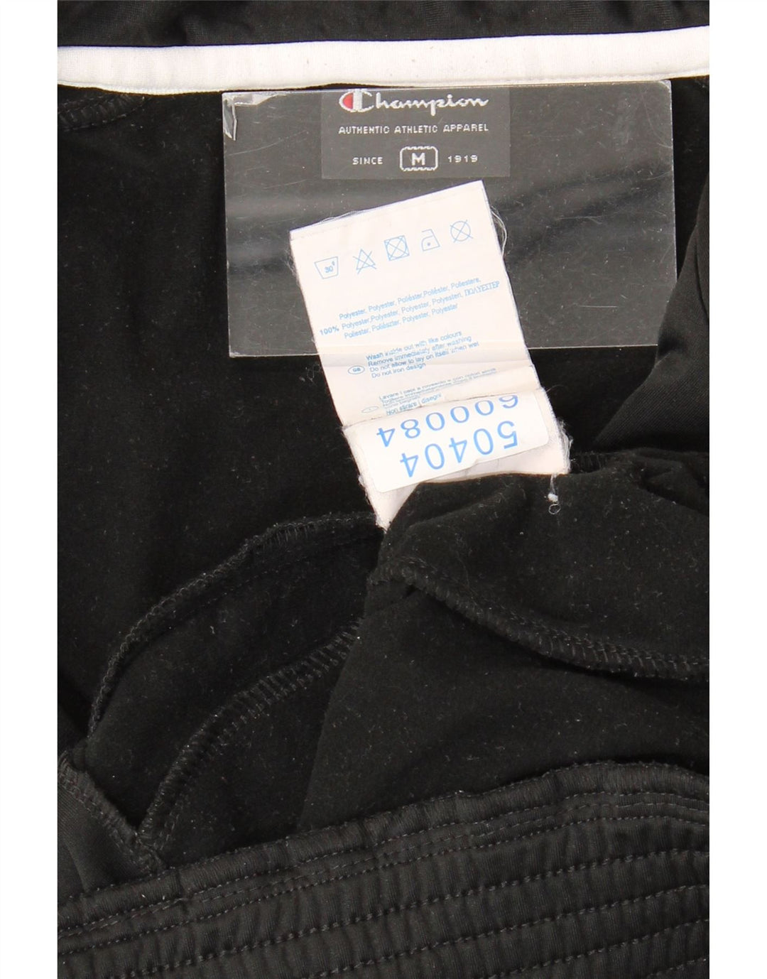 Champion Herren-Trainingsanzug-Oberjacke, Mittelschwarzes Colourblock-Polyester