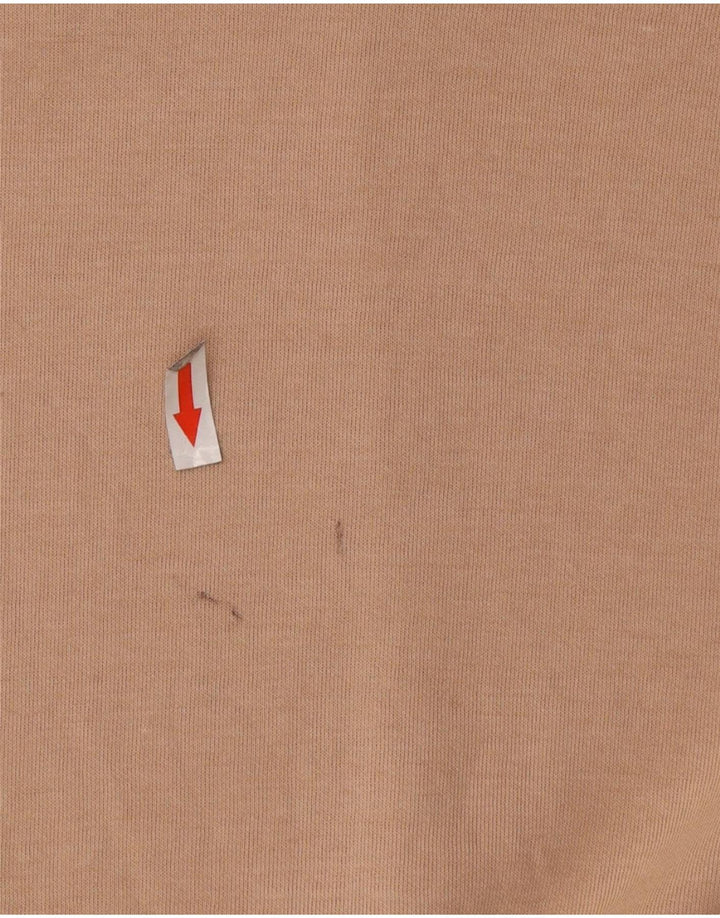 Zara Damen Etuikleid UK 16 Large Beige Baumwolle