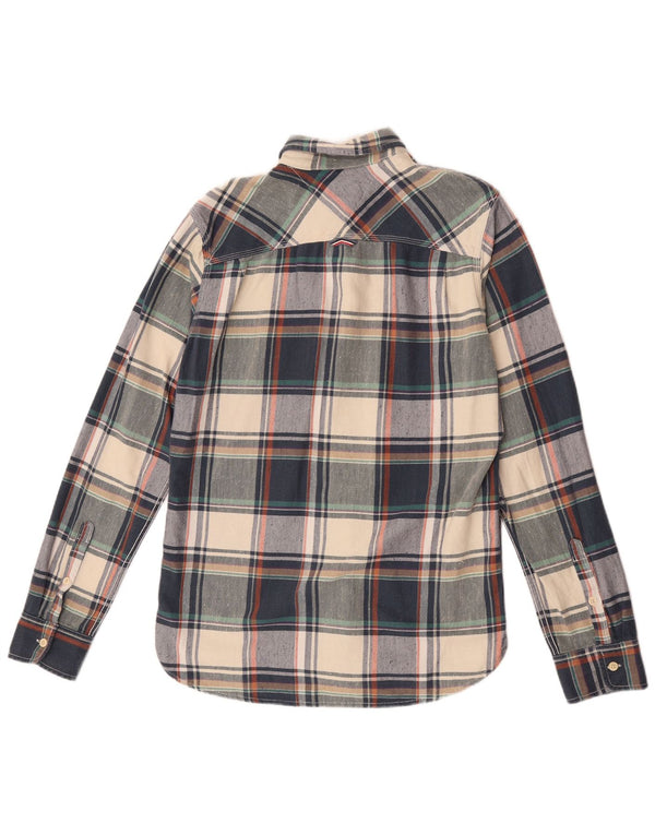 Tommy Hilfiger Herren-Flanellhemd, mittelgroß, mehrfarbig, kariert, Baumwolle