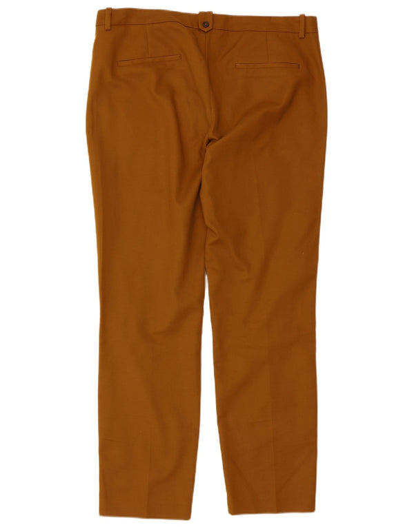 Zara Damen Slim Chino-Hose EU 40 Medium W30 L28 Braun