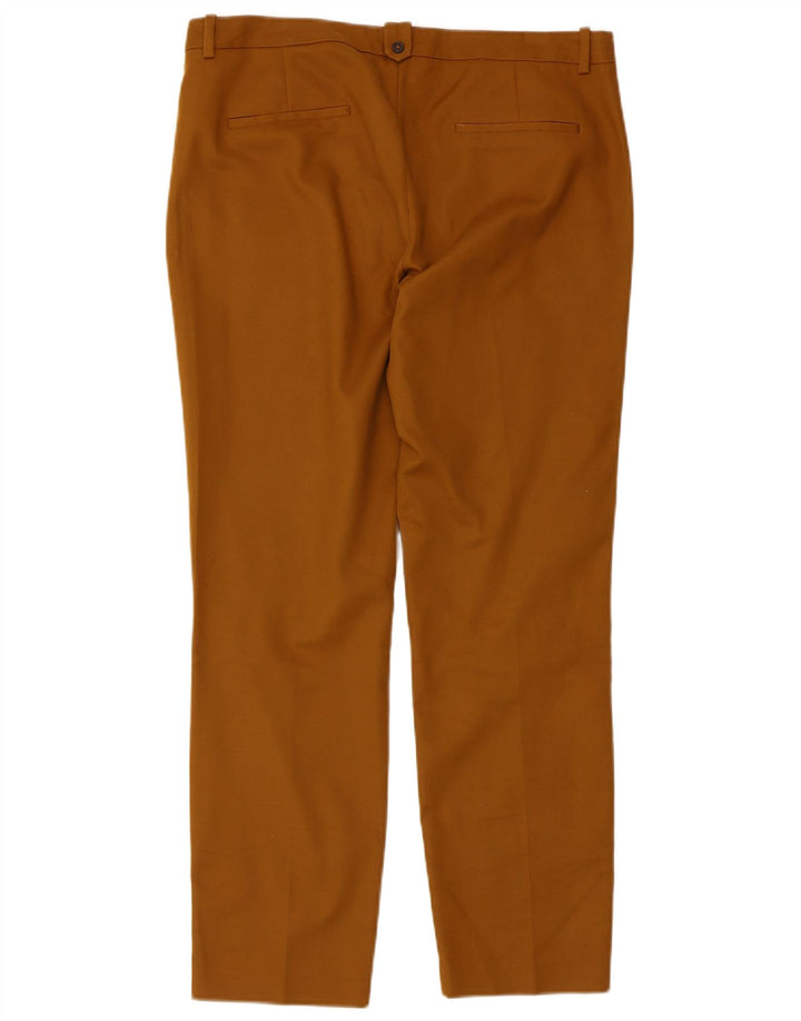 Zara Damen Slim Chino-Hose EU 40 Medium W30 L28 Braun