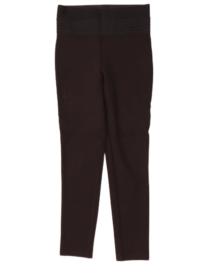 Zara Damen-Leggings mit hoher Taille, UK 12, mittelschwarz