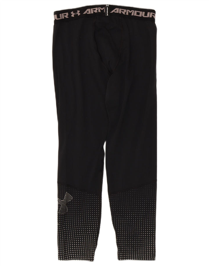 Under Armour Cold Gear Grafik-Leggings für Jungen, 13–14 Jahre, XL, schwarzes Polyester