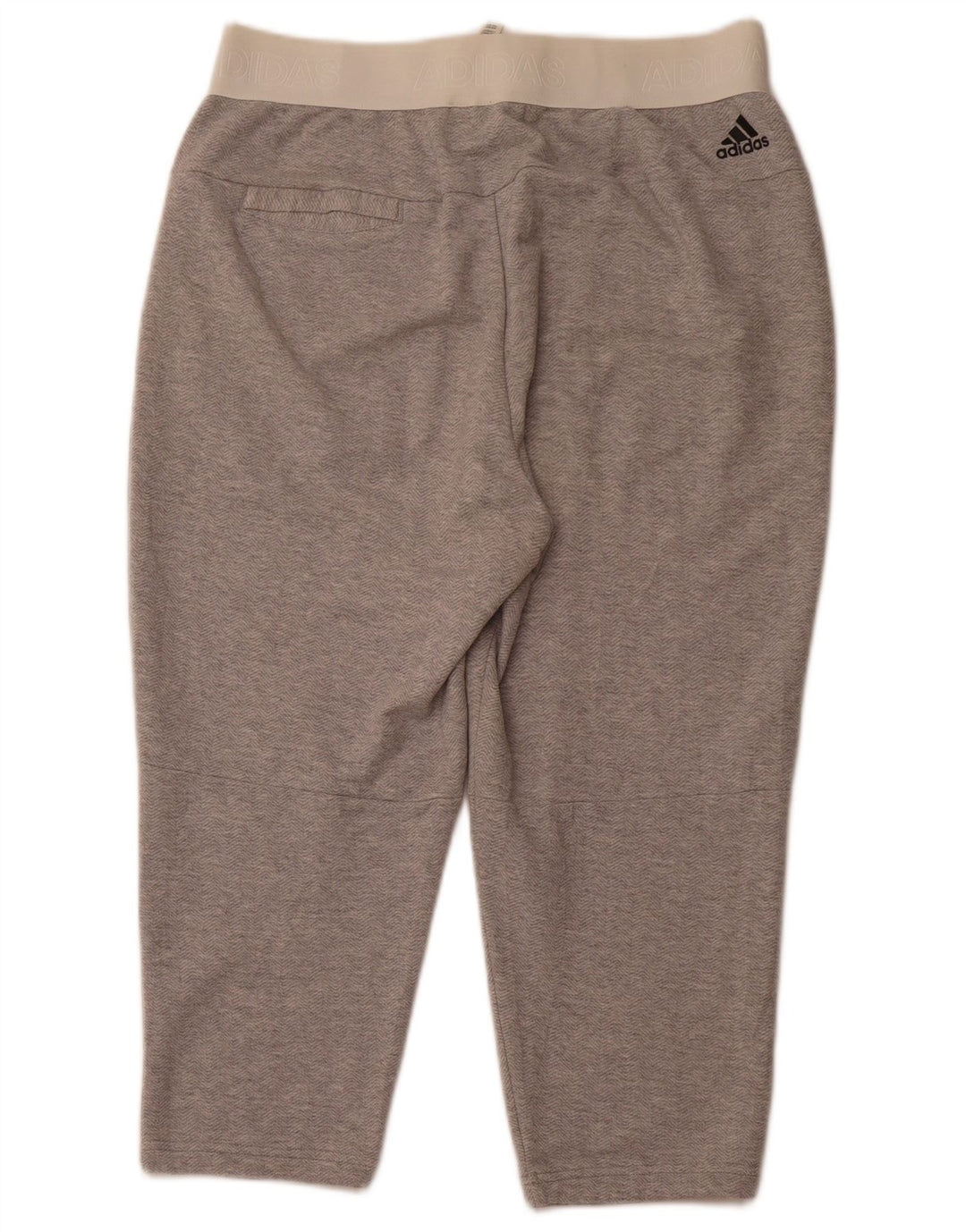 ADIDAS Damen-Trainingshose mit Grafik, UK 12/14, mittelgrauer Chevron