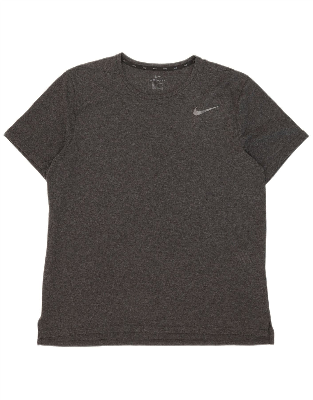 Nike Herren Dri Fit T-Shirt Top XL Grau Polyester