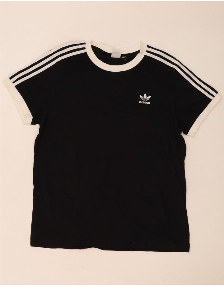 Adidas Herren T-Shirt Top Large Schwarz