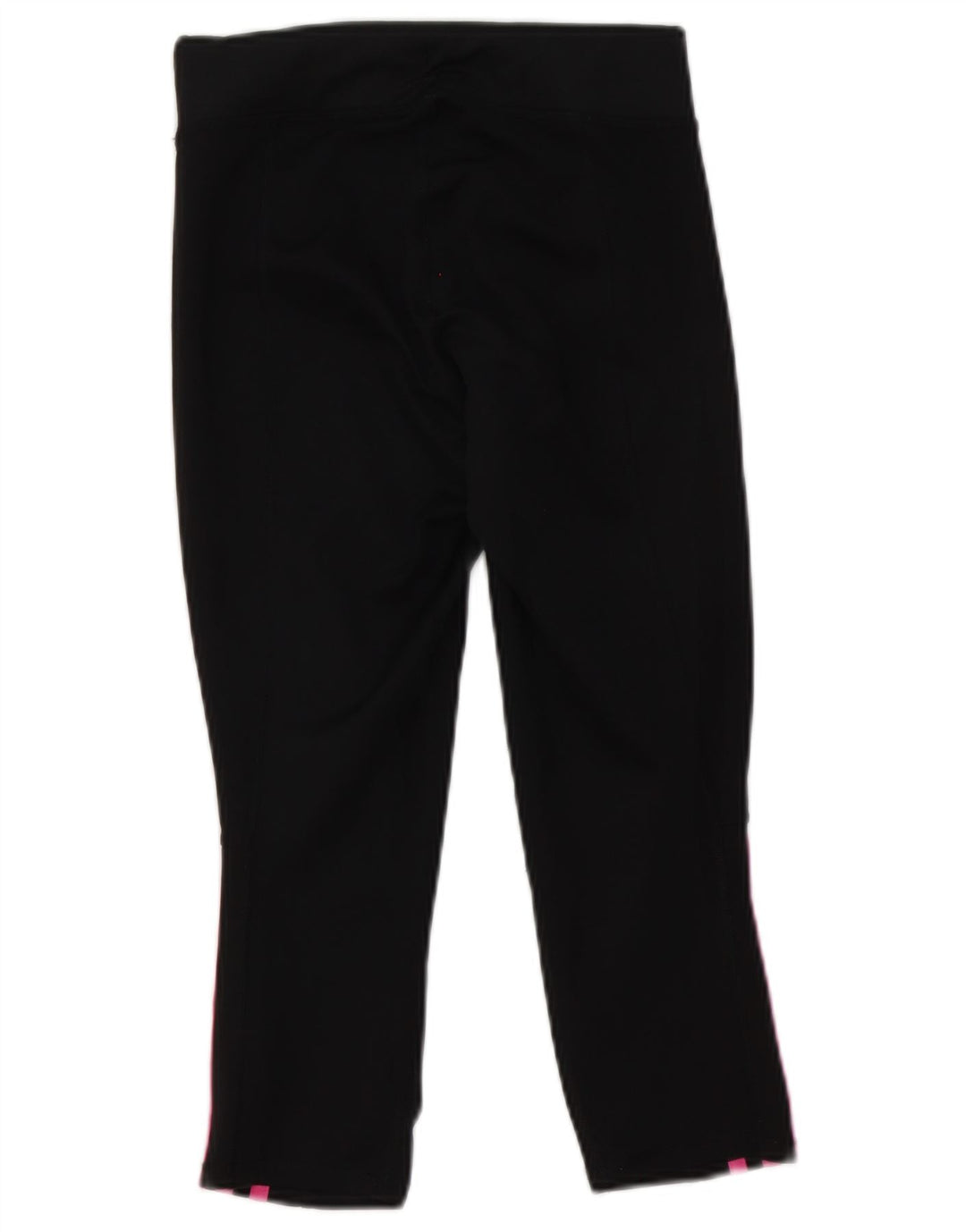 Adidas Damen Capri-Leggings UK 8 Small Schwarz Polyester