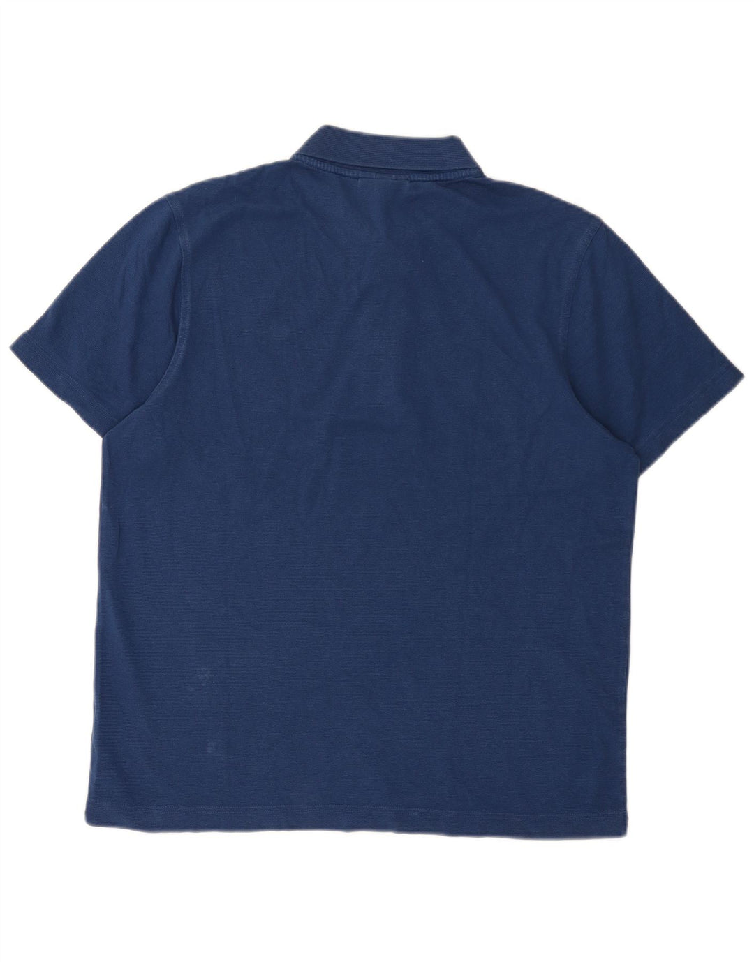 Lacoste Herren-Poloshirt, Größe 5, groß, marineblaue Baumwolle