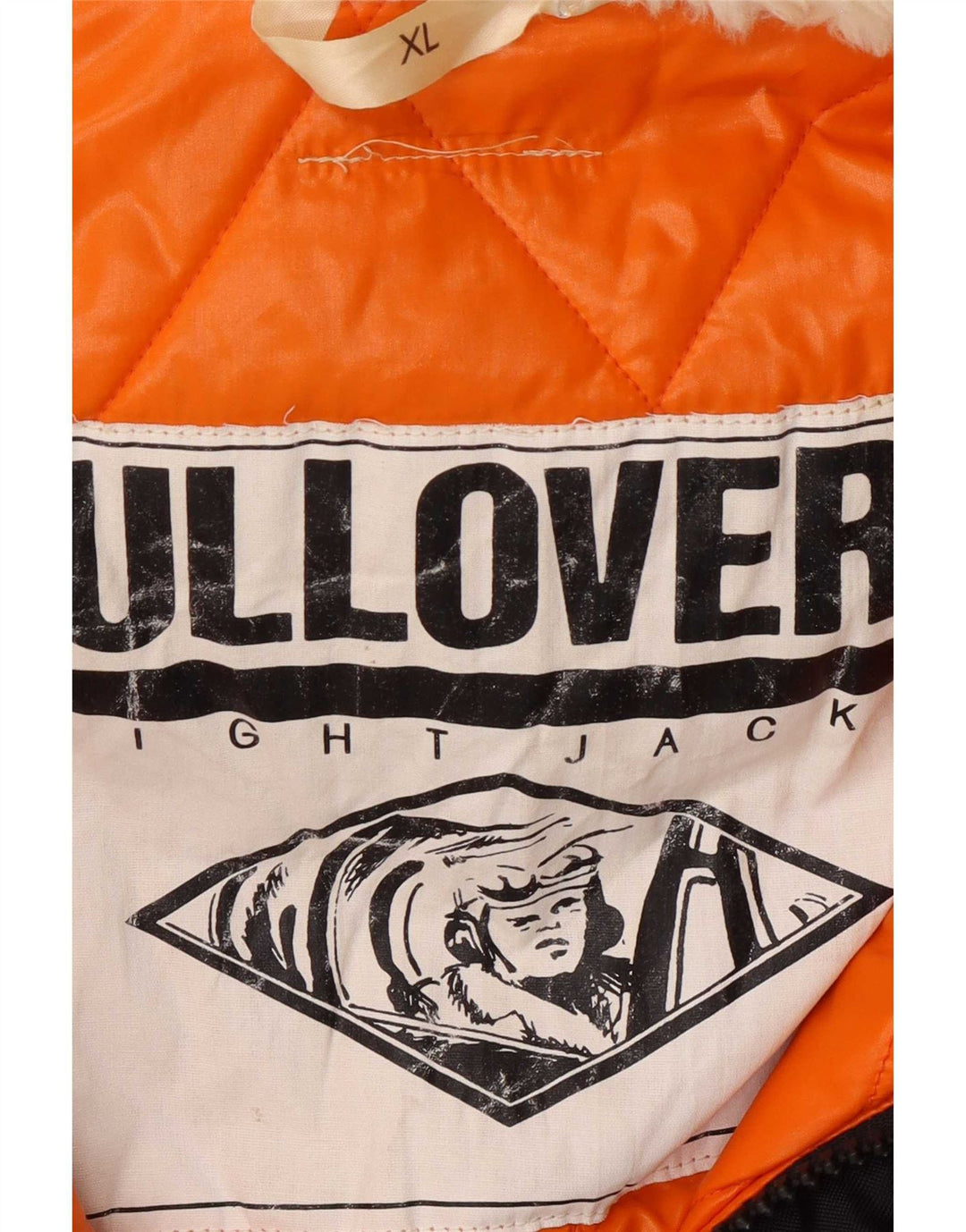 Pulloveria Herren-Bomberjacke mit Kapuze, UK 42, XL, Schwarz, Polyamid