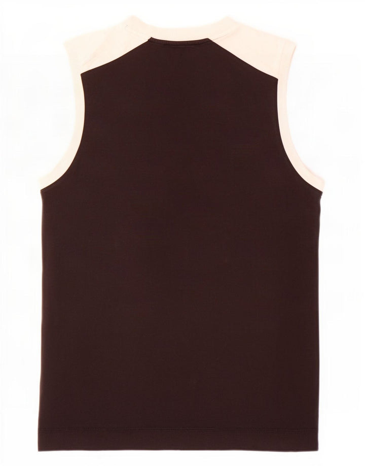 Puma Herren Grafik-Trägershirt, Mittelschwarz, Colourblock-Baumwolle