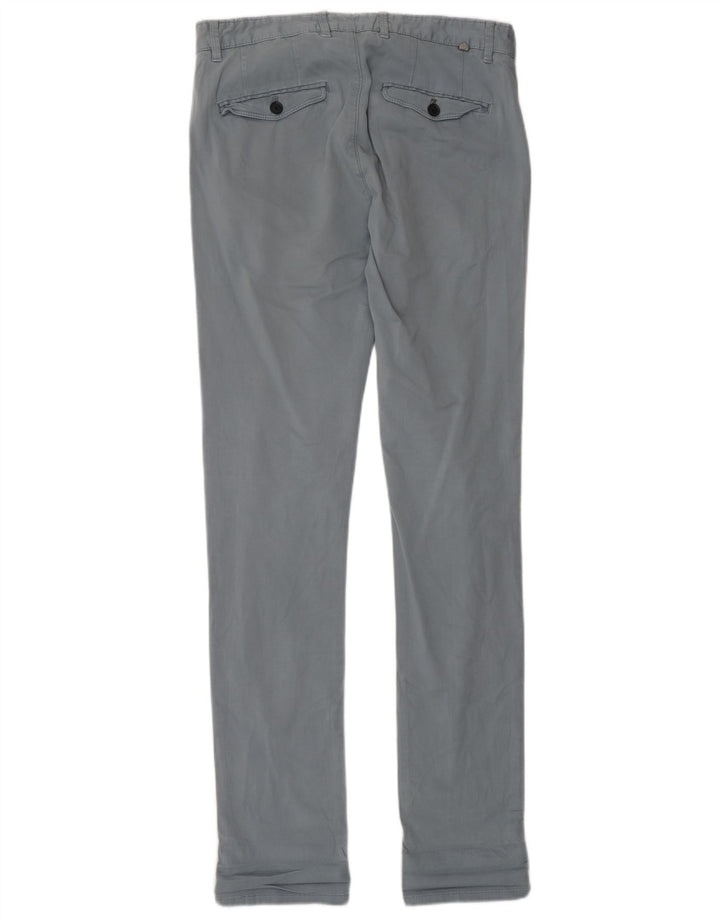 Zara Slim Chino-Hose für Herren, EU 38, Größe S, W30, L33, Grau