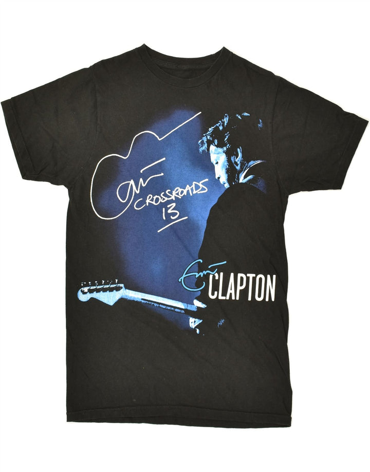 HARD ROCK CAFE Mens Eric Clapton Graphic T-Shirt Top Medium Black Cotton Vintage Hard Rock Cafe and Second-Hand Hard Rock Cafe from Messina Hembry 