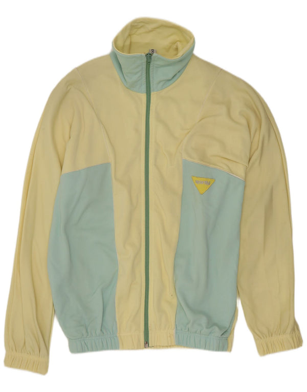 Sportful Herren-Trainingsanzug-Top-Jacke IT 46 Small Yellow Colourblock Sports