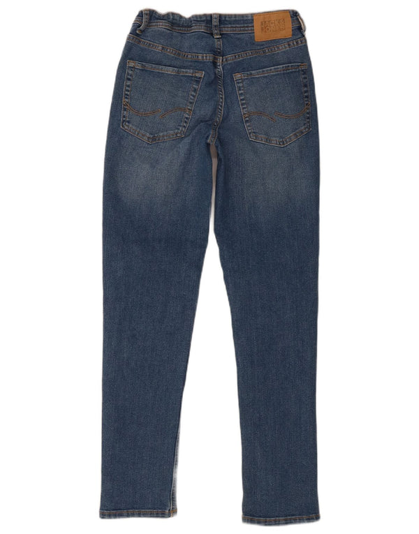 Jack & Jones GLENN Slim Jeans für Jungen, 12–13 Jahre, W28 L28, blaue Baumwolle