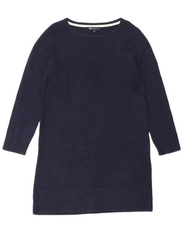 Crew Clothing Langarm-Pulloverkleid für Damen, Gr. 46, Marineblau