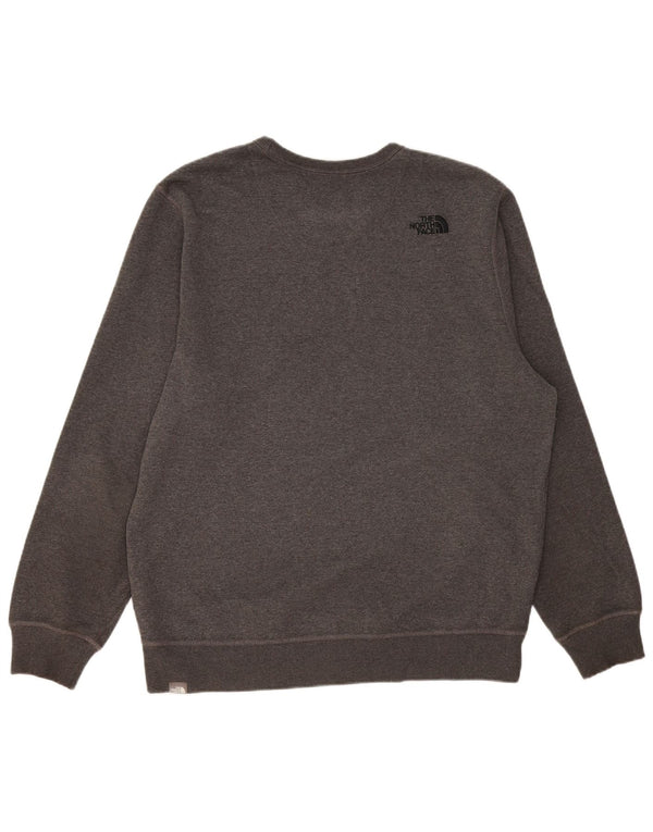 The North Face Herren-Sweatshirt mit Grafik, XL, graue Baumwolle