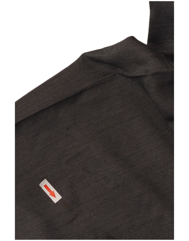 Ferretti Damen-Blusenoberteil in Übergröße IT 42 Mittelgraues Acetat