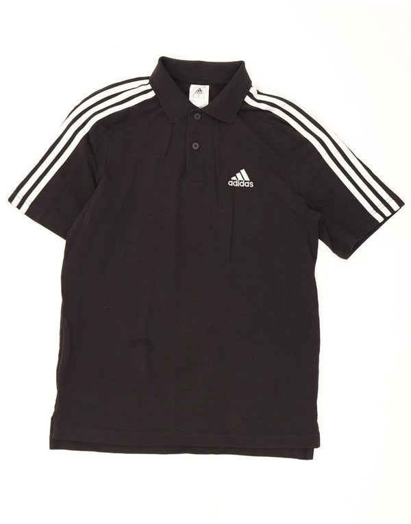 Adidas Herren Poloshirt Small Schwarz Baumwolle