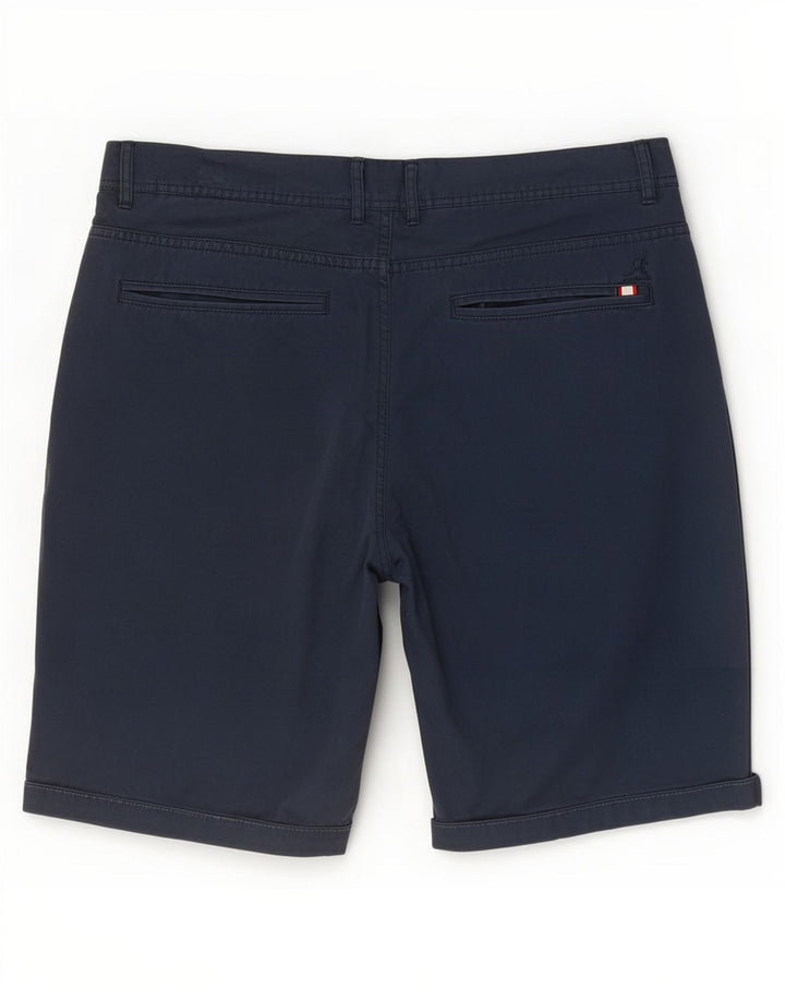 Kangol Herren-Chinoshorts, Größe L, W36, Marineblau, Baumwolle