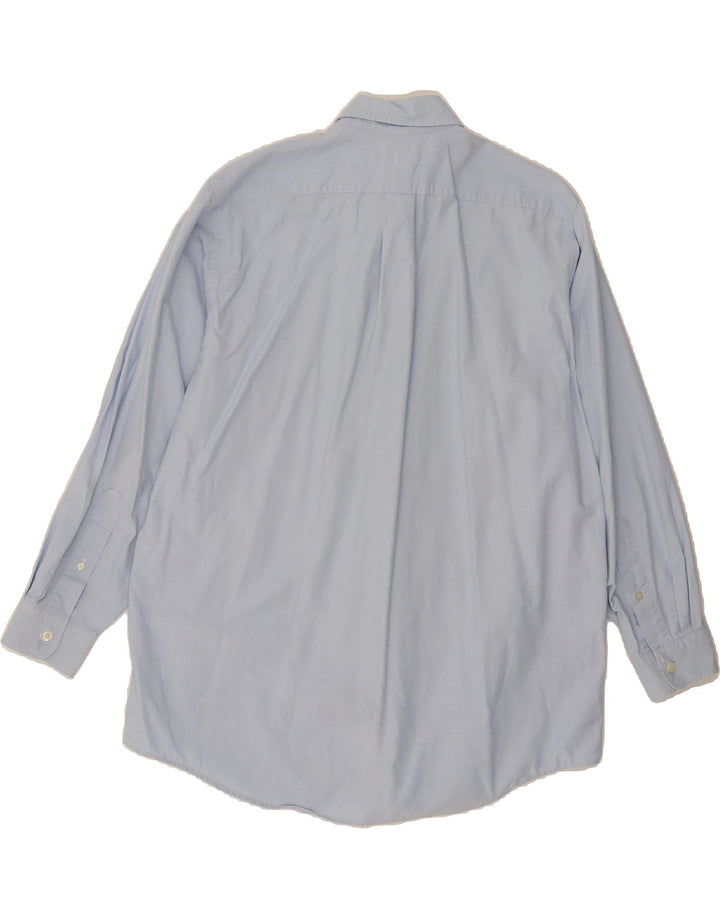 L.L.BEAN Mens Shirt Size 16 1/2 Large Blue Cotton Vintage L.L.Bean and Second-Hand L.L.Bean from Messina Hembry 