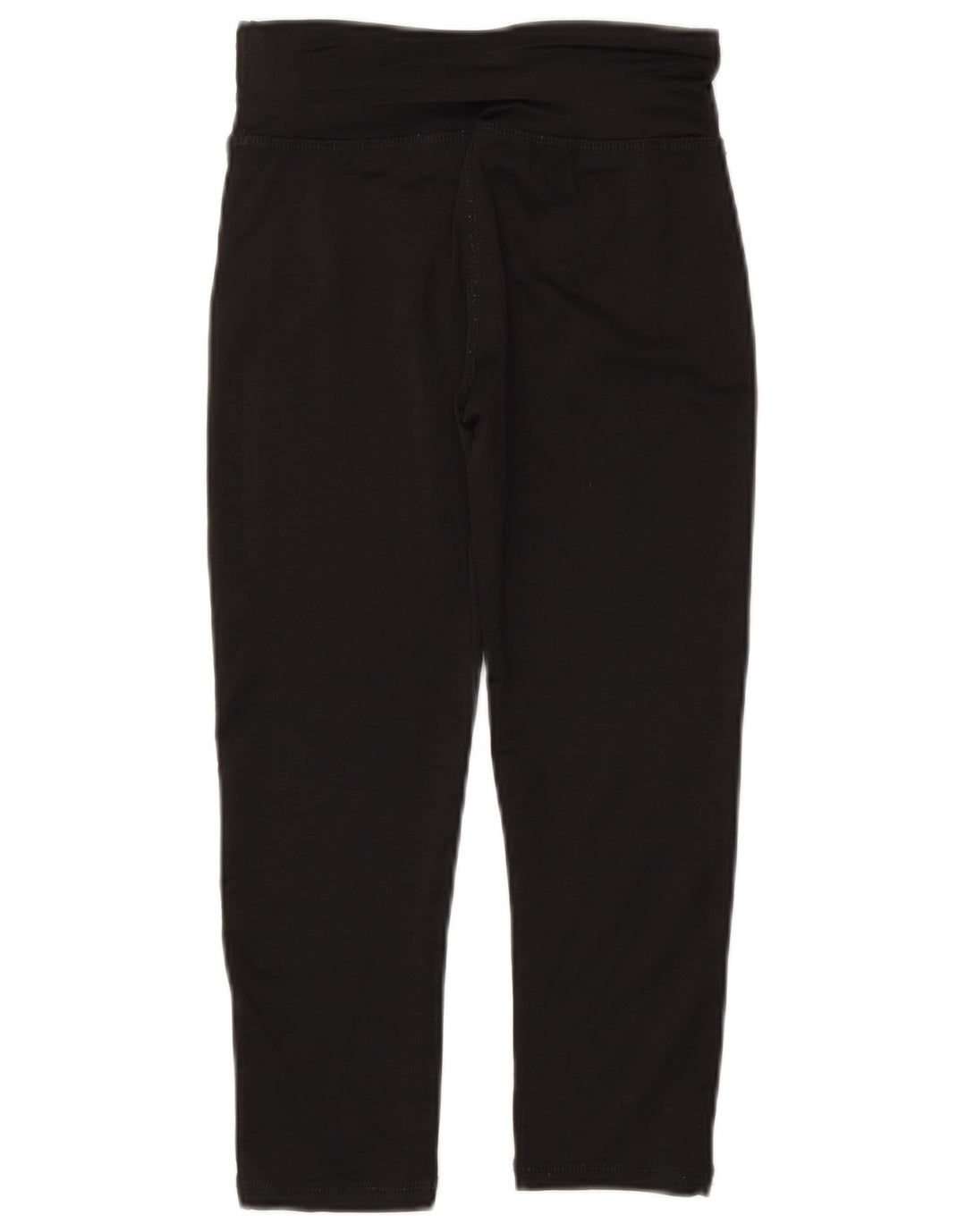 Reebok Capri-Leggings mit Grafik für Mädchen, 10–11 Jahre, schwarzes Polyester