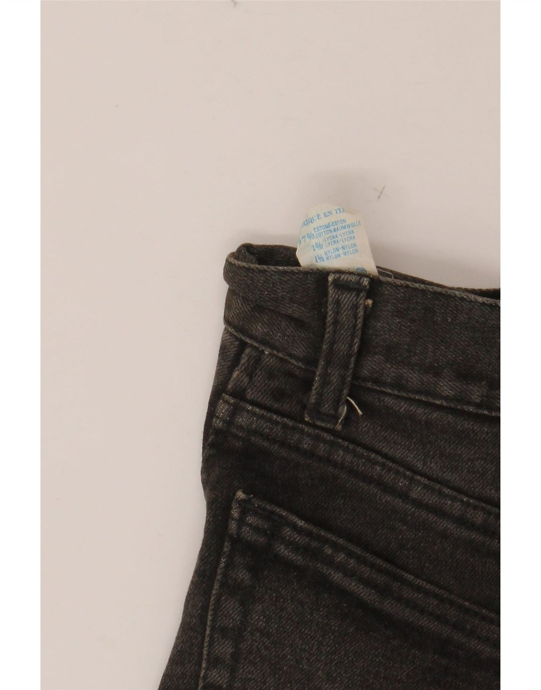 CARRERA Damen Jeansrock W28 Mittelschwarze Baumwolle