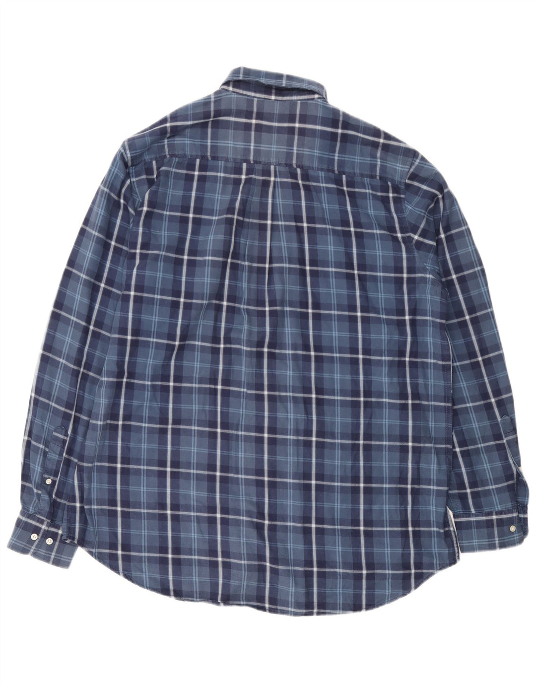 Kappa Herren Flanellhemd 2XL Marineblau kariert