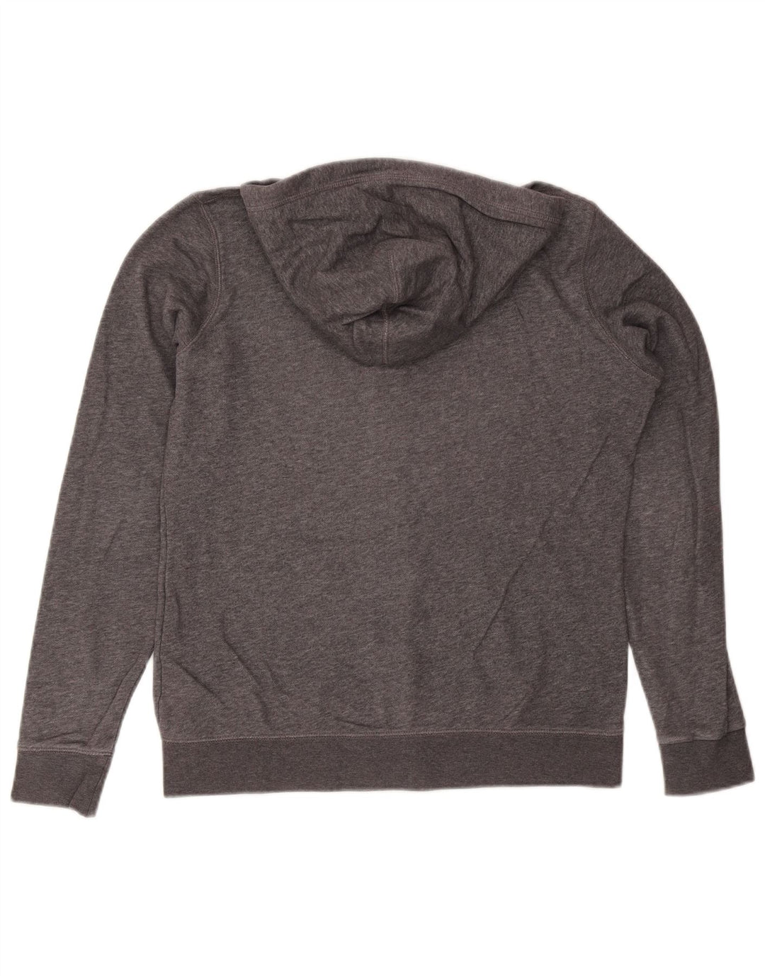 Nike Herren-Kapuzenpullover mit Reißverschluss, groß, graue Baumwolle