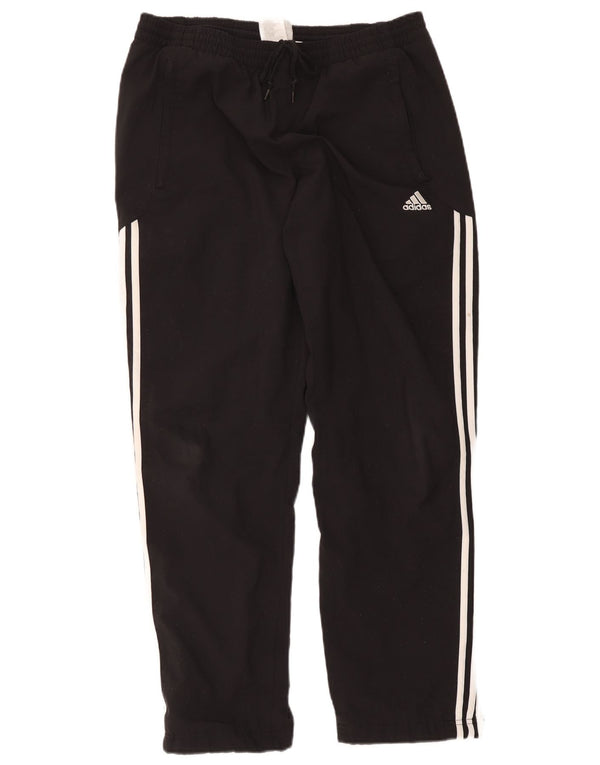 Adidas Damen Trainingshose UK 38/40 Medium Schwarz Polyester Sport