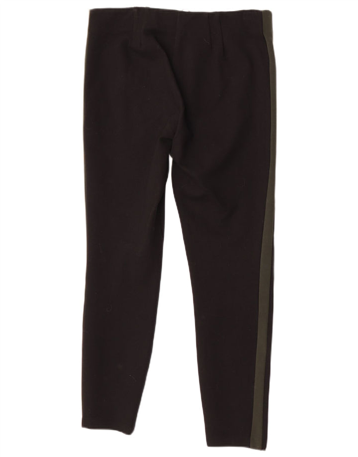 Zara Damen Trafaluc Leggings UK 14 Large Schwarz Colourblock Polyester