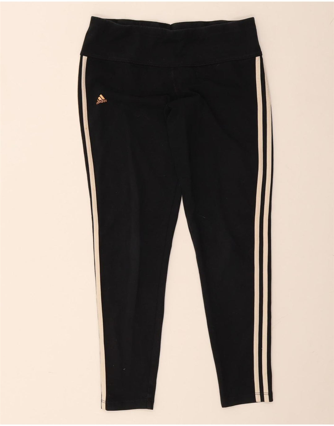 ADIDAS Damen Climalite Leggings UK 16/18 Large Schwarz
