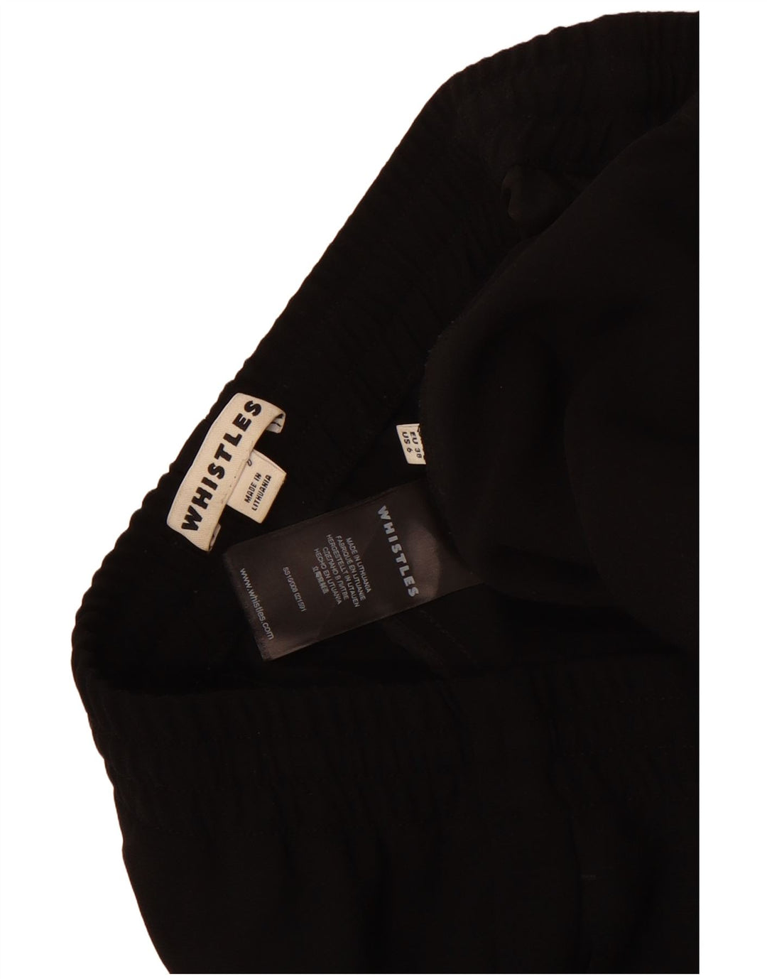 Whistles Damen-Trainingshose, Jogginghose, UK 10, Größe S, Schwarz, Polyester