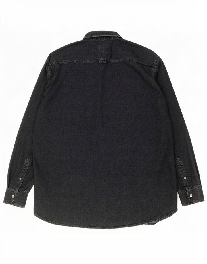 Levi's Herrenhemd Mittelschwarze Baumwolle