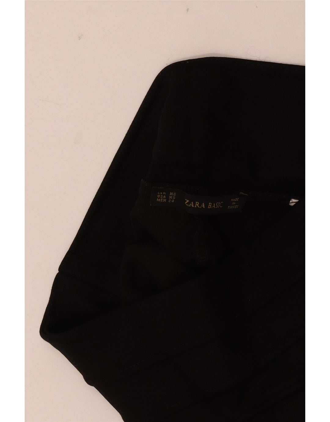 Zara Damen Leggings UK 4 XS Schwarz