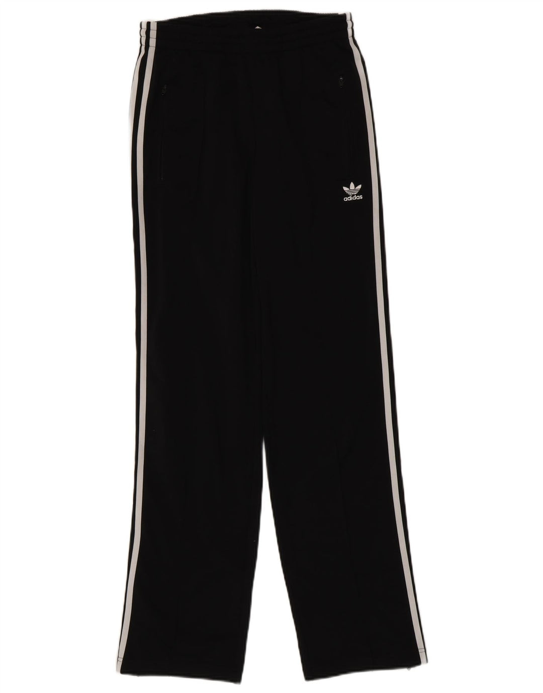 Adidas Damen Trainingshose UK 8 Small Schwarz Polyester