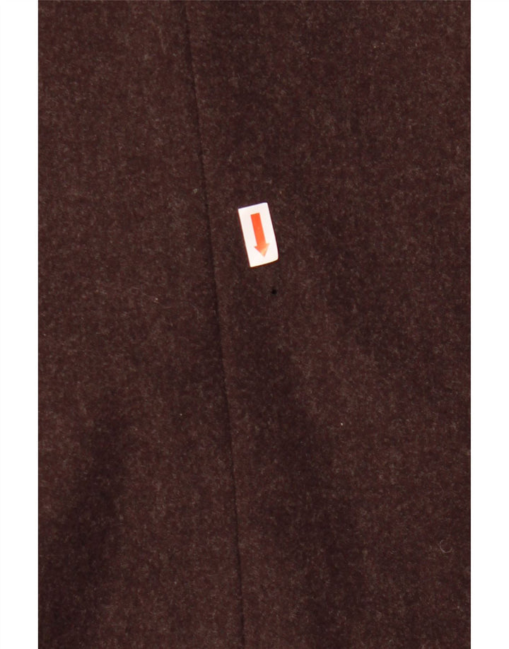 Federica Damen-Blazerjacke mit 5 Knöpfen, UK 14, mittelbraune Wolle