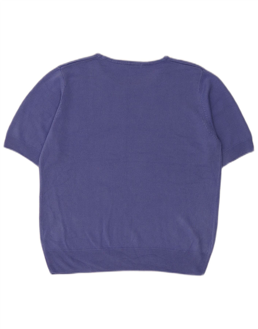 Marks & Spencer Damen-Pullover mit U-Boot-Ausschnitt, Gr. 14, Mittelviolett