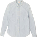 LEVI'S Womens Abstract Pattern Shirt UK 10 Small Blue Cotton Vintage Levi's and Second-Hand Levi's from Messina Hembry 