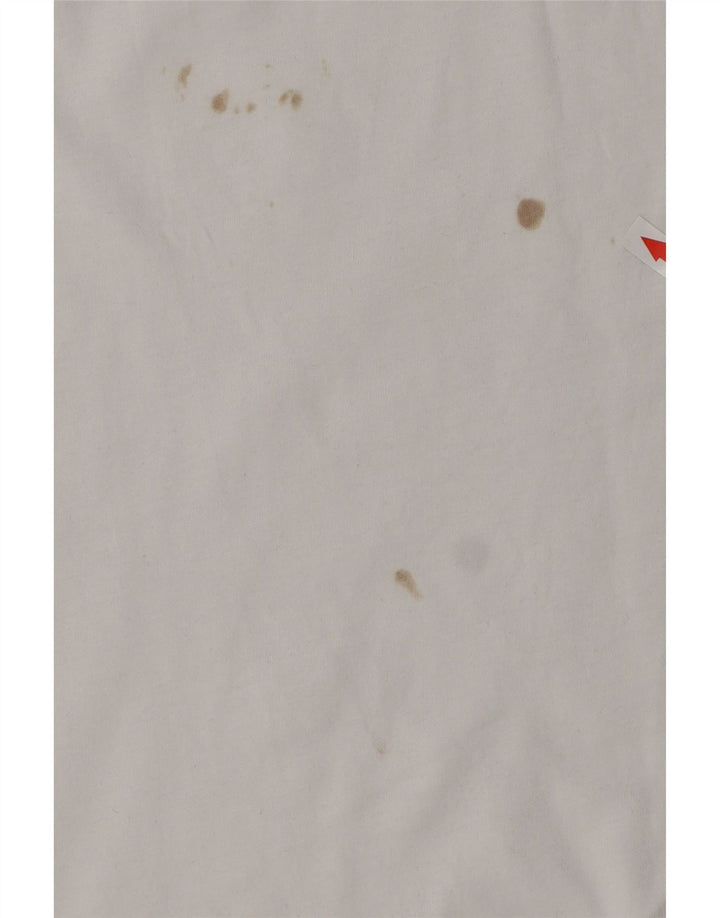 Champion Herren-T-Shirt, groß, weiß gestreift, Baumwolle