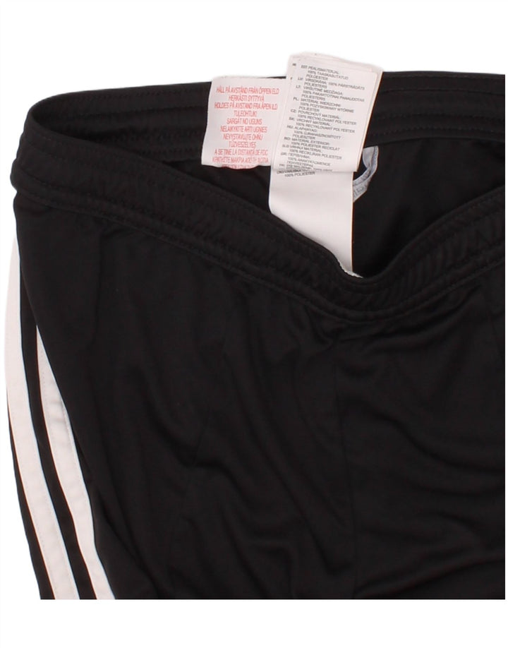 Adidas Sportshorts für Jungen, 9–10 Jahre, Mittelschwarzes Colourblock-Polyester