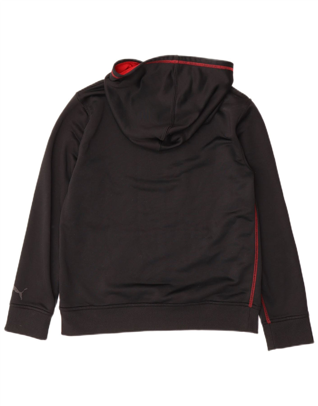 Puma Kapuzenpullover für Jungen mit Grafik, 14–15 Jahre, Größe L, Schwarz, Polyester