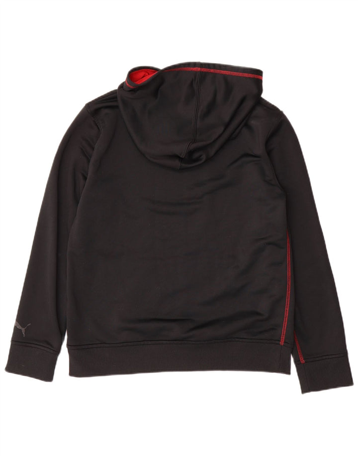 Puma Kapuzenpullover für Jungen mit Grafik, 14–15 Jahre, Größe L, Schwarz, Polyester