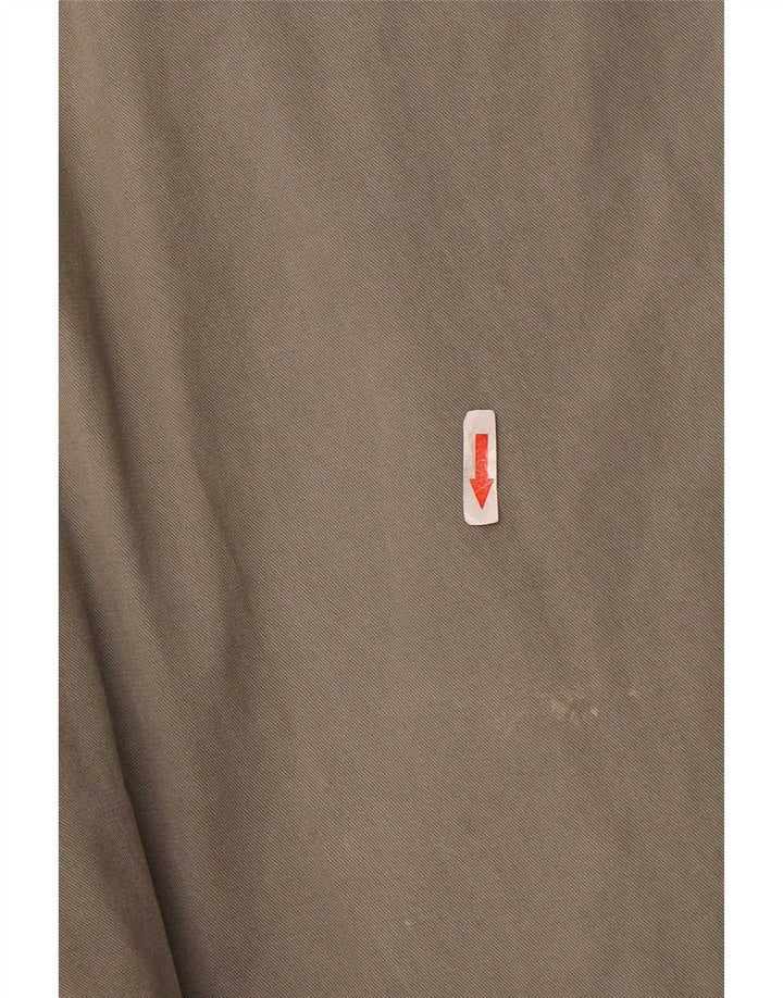 Marks & Spencer Herren-Anzughose mit Pegged-Anzug, W40, L31, Khaki, Baumwolle