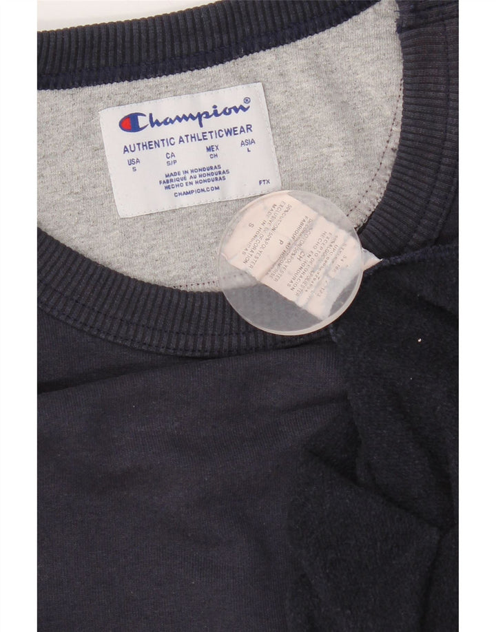 Champion Herren-Sweatshirt, Pullover, Größe S, marineblau, Baumwolle