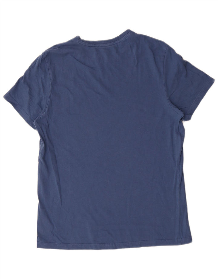 Jack Wills Herren-T-Shirt mit klassischer Passform, klein, aus blauer Baumwolle