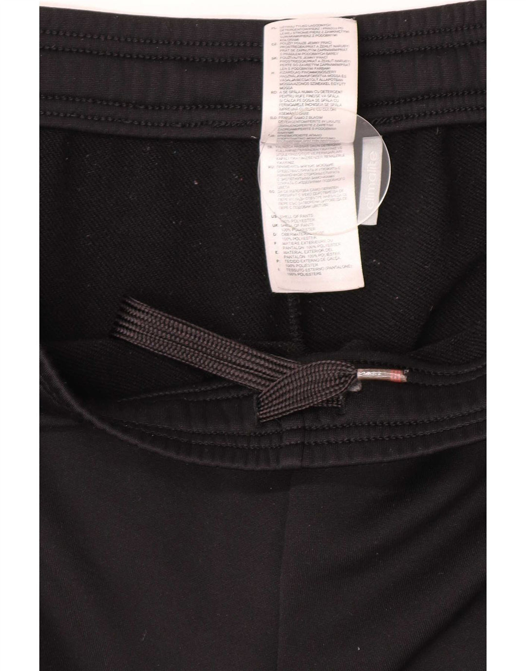 Adidas Damen Trainingshose UK 20/22 XL Schwarz Polyester