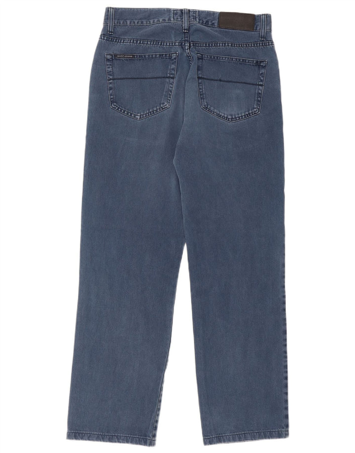 GANT Herren Straight Jeans W32 L31 Blau