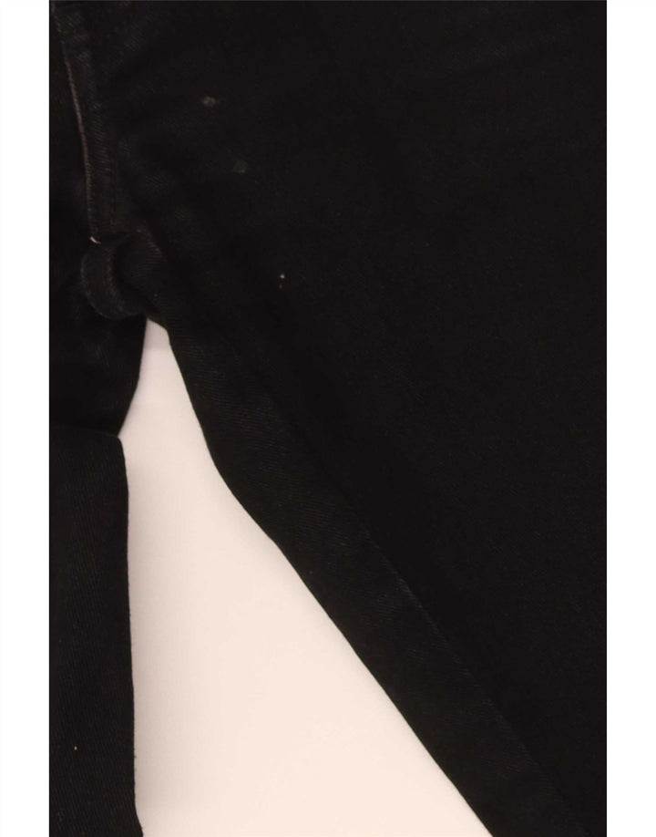 Wrangler Herren Texas Straight Jeans W30 L30 Schwarze Baumwolle