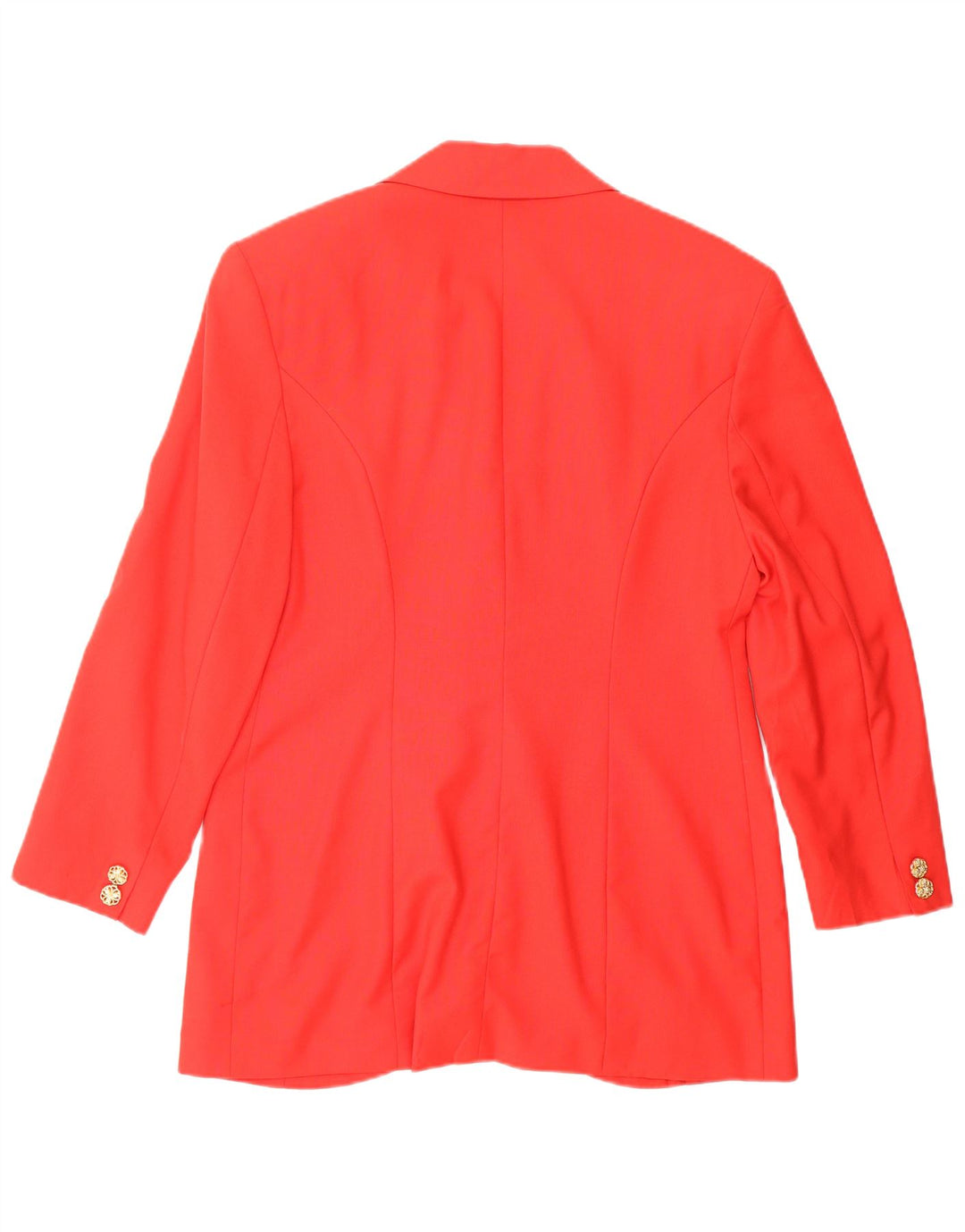 VINTAGE Damen 2-teiliges Rockset mit 2 Knöpfen IT 44 Medium W26 Rote Wolle